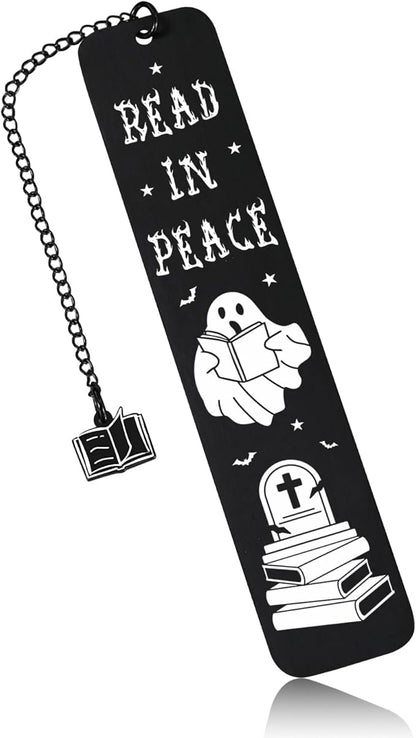 Stocking Stuffers for Women, Christmas Gifts for Book Lovers Bookish, White Elephant Gifts for Adults Useful, Cute Bookmarks Spooky Bookmark Gifts, Horror Lovers Gifts, Anniversary Birthday Gifts