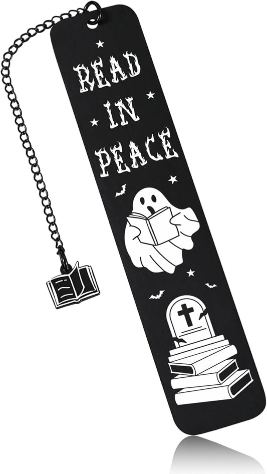 Stocking Stuffers for Women, Christmas Gifts for Book Lovers Bookish, White Elephant Gifts for Adults Useful, Cute Bookmarks Spooky Bookmark Gifts, Horror Lovers Gifts, Anniversary Birthday Gifts