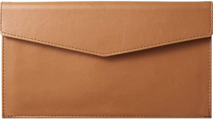 キングジム(Kingjim) KING JIM 1994LU Kiya Document Case, Envelope Size, Synthetic Leather, Leather, Leather, Fuzz, U Camel