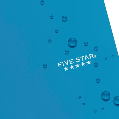 Five Star Spiral Notebooks + Study App, 4 Pack, 1 Subject, Wide Ruled Paper, 10-1/2" x 8", 100 Sheets, Amethyst Purple, Raspberry Pink, Gray and Tidewater Blue (930105-ECM)