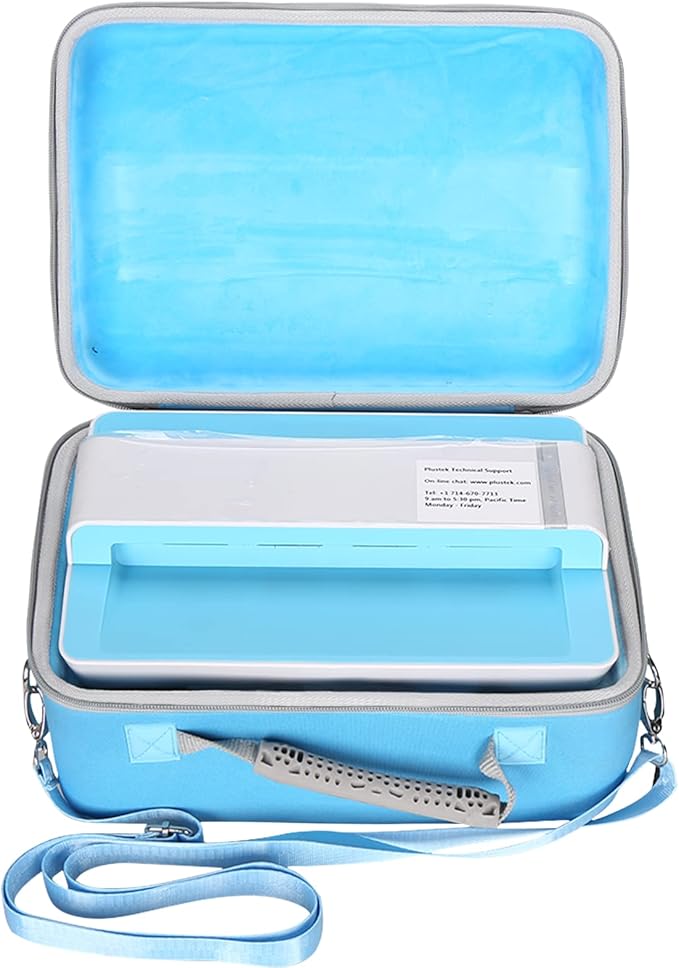 Hard Document Scanner Carrying Case for Plustek Photo Scanner - ephoto Z300, Scan 4x6 Photo in 2sec, Auto Crop and Deskew CCD Sensor, Protective Carrying Storage Bag