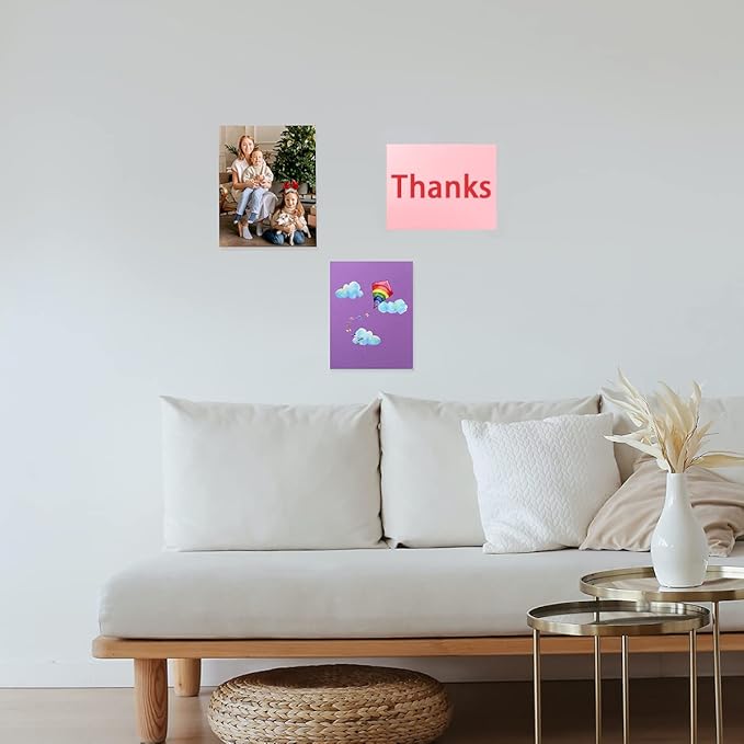 20 Sheets Colored Thick Paper Cardstock Blank for DIY Crafts Cards Making, Invitations, Scrapbook Supplies (Pink, 8.5 x 11 inches)