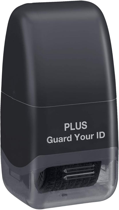 Guard Your ID Identity Protection Security Prevention Stamp Roller (Black) IS-520CM
