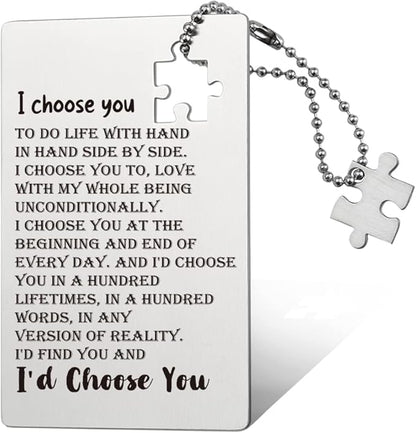 llxxeyopqdxz Wallet Insert Card, Engraved Wallet Inserts Card, Anniversary Valentine's Day Birthday Cards Gifts for Husband Boyfriend, Engraved Wallet Gift, Gifts for Wife Husband