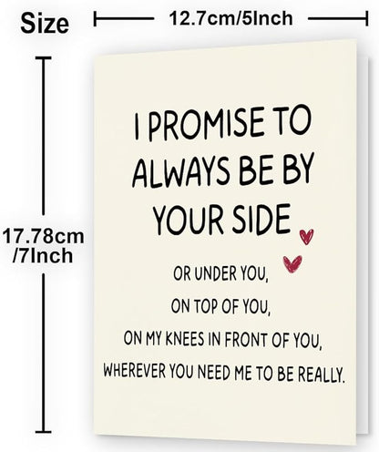 Funny Birthday Card & Gifts for Husband Boyfriend Him, Happy Anniversary Card & Gifts, Valentine Day