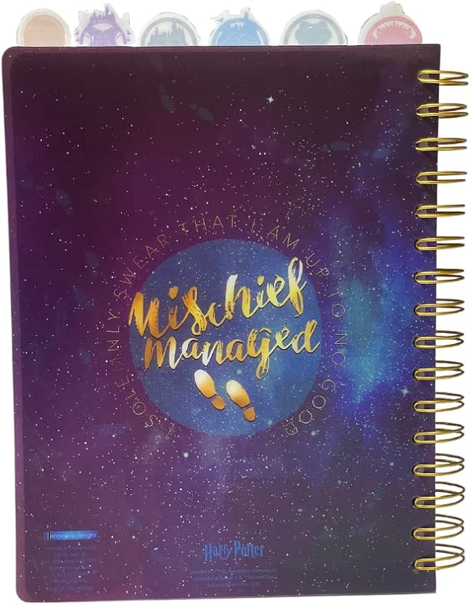 Innovative Designs Harry Potter Marauder’s Map Writing Notebook & Tab Journal for Kids, Teens or Adults