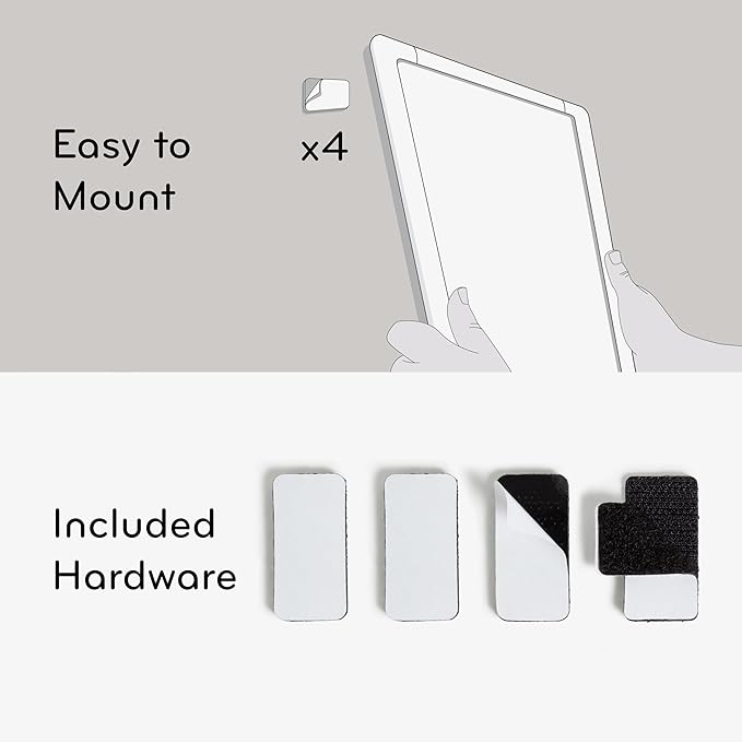 U Brands Contempo Magnetic Dry Erase Board Bundle, 11”x14”, White Modern Frame, Includes 4 Boards, 16 Markers and 4 Magnets