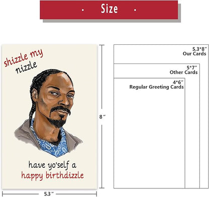 Funny Birthday Card for Friends, Humorous Birthday Gifts Card for Women Men，Birthday Greeting Cards for Him Her, Best Birthday Gift Ideas for Family