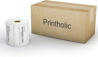 24 Rolls 2" x 1" Direct Thermal Labels for Barcodes Postage Address Shipping Labels Compatible with Rollo & Zebra Desktop Printers Adhesive - 1300 Labels/Roll