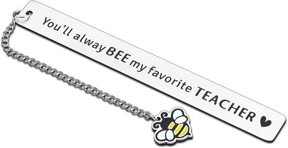 Teacher Appreciation Gifts Bookmark for Book Lover Women Men Thank You Gift Back to School Gifts for Teacher from Student Graduation End of Year Teachers Day Gift Christmas Valentine Gift Bulks