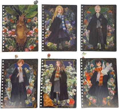 Innovative Designs Harry Potter Tab Journal Notebook, Herbology - Spiral Bound, 144 Lined Pages, 8 x 7 inches