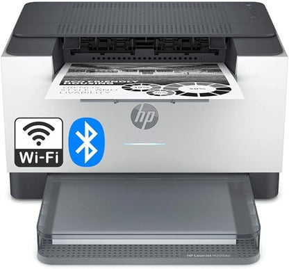 HP Laserjet M209dw High-Speed Wireless Monochrome Laser Printer for Home Use and Small Business, Fast 2-Sided Printing, Dual Band WiFi Compact Black and White Printers (Renewed)