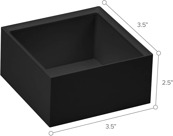 Bostitch Office Konnect Desk Organizer Accessory Tray, Stacks for Desktop Storage, Black