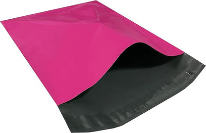 Colored Poly Mailers Pack of: Be creative with your packaging with Colored mailers (Pink, 10" x 13" pack of 500)