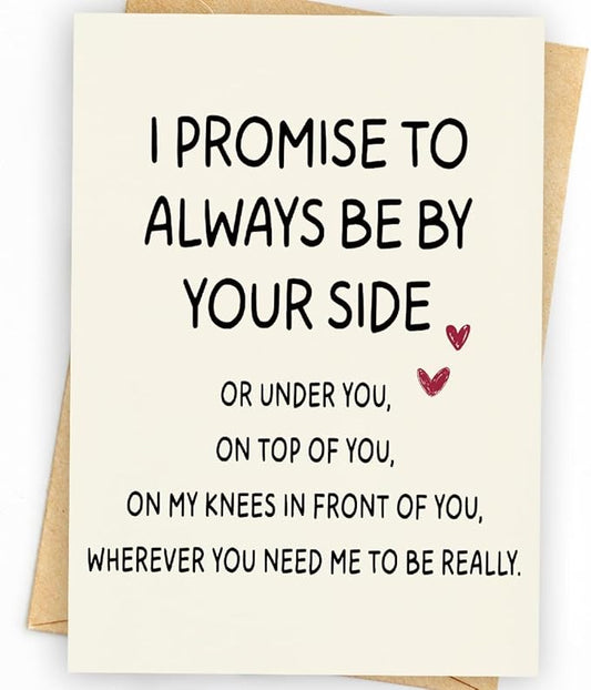 Funny Birthday Card & Gifts for Husband Boyfriend Him, Happy Anniversary Card & Gifts, Valentine Day