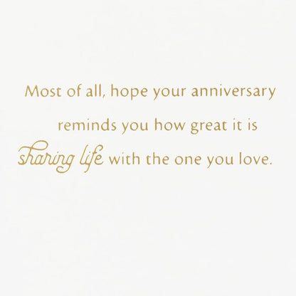 Hallmark Anniversary Card for Couple (Perfect Moments)
