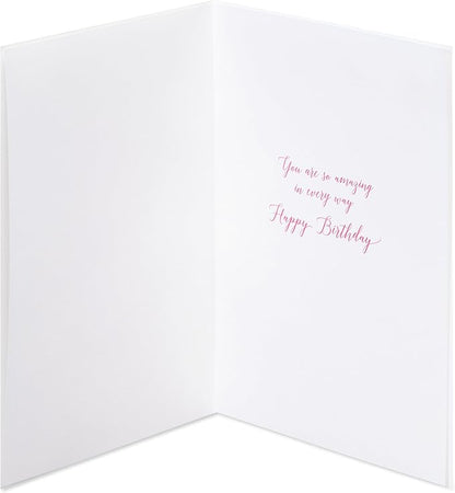 Papyrus Birthday Card for Daughter (You Are So Amazing)