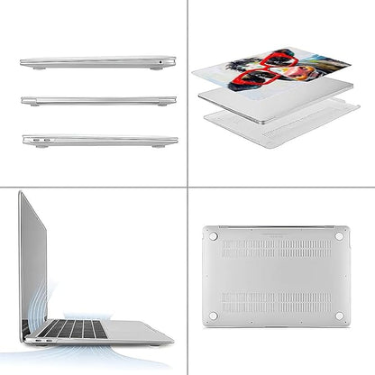 Compatible with 15 Inch MacBook Air A2941 M2 2023, Red Cow Hard Plastic Shell Cover Case