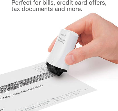 Guard Your ID Advanced Security Roller 2.0 for Identity Theft Prevention Stamping White
