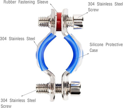 Fix Sinking Office Chair, 304 Stainless Steel Office Chair Saver for Stop Sinking, Sinking Office Chair Repair Kit with Allen Wrench, Adjustable Chair Height Without Cylinder Replacement