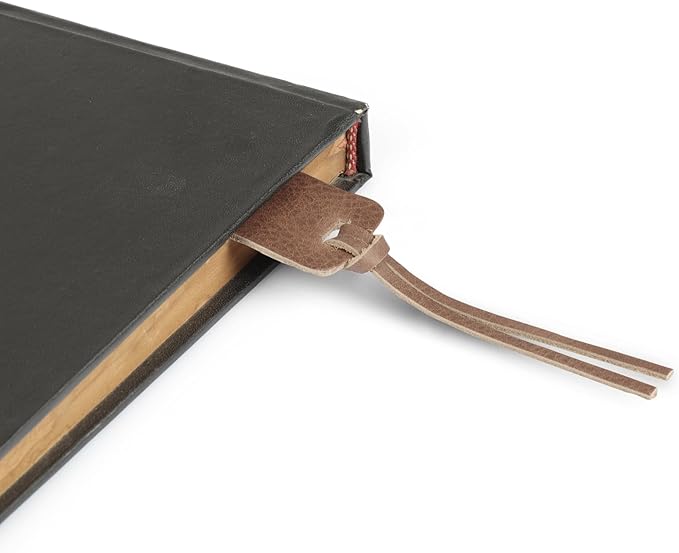 Londo Genuine Leather Handmade Bookmark (Set of 2) (Knotted, Mink)