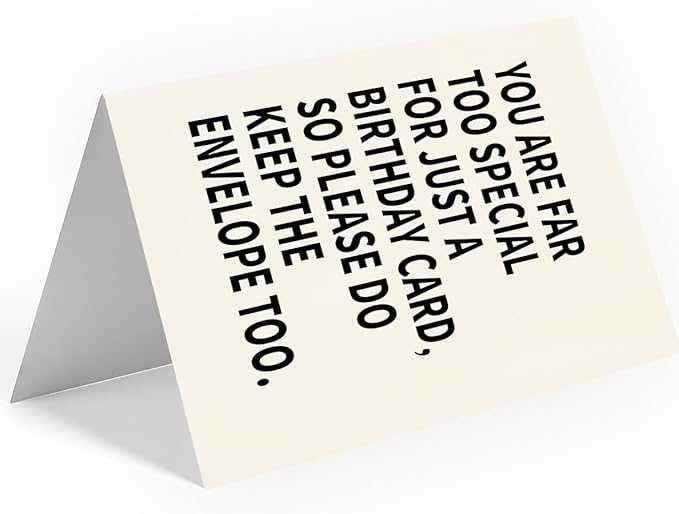 Birthday Cards for Men | Funny Birthday Card for Men, and Women | Unique Birthday Decorations | Happy Birthday Card