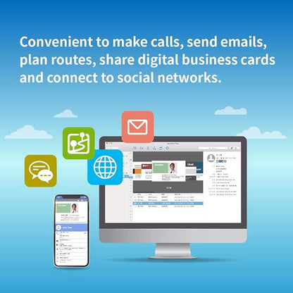 PenPower WorldCard Cloud (1-Year Subscription, 1 Users) - Save and Manage Your Contacts on The Cloud.