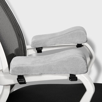 Office Chair Armrest Covers Memory Foam Chair Arm Pads,Universal Elbow Pillow Gaming Chair Arm Rest Cushion for Elbows and Forearms Pressure Relief(Set of 2)