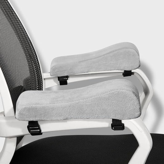 Office Chair Armrest Covers Memory Foam Chair Arm Pads,Universal Elbow Pillow Gaming Chair Arm Rest Cushion for Elbows and Forearms Pressure Relief(Set of 2)