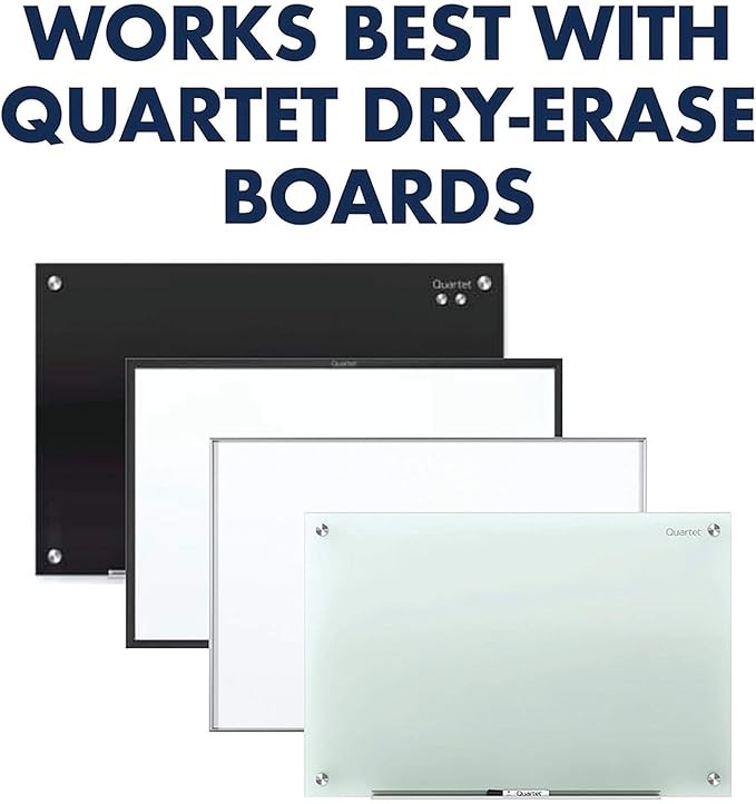 Quartet White Board Dry Erase Board Eraser, 6" x 2-3/8", Premium Max Clean for Dry Erase Markers, Includes Magnetic Caddy Holder, Home School Supplies & Home Office Accessories, Silver (DFEB5)