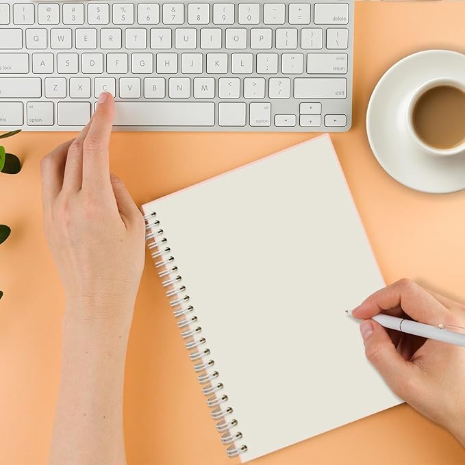 Thank You Pink Hardcover 160 Pages Spiral Notebooks, Funny Thank You Gifts for Women Men Coworkers Leader Mentor, Appreciation Gifts for Employees, Thanksgiving Gifts for Colleagues Leaders