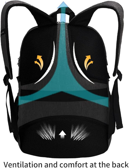 SHRRADOO Anti Theft Laptop Backpack Travel Backpacks with usb Charging Port for Women Men College High School Computer Backpack Bag Fits 16.3 Inch Laptop