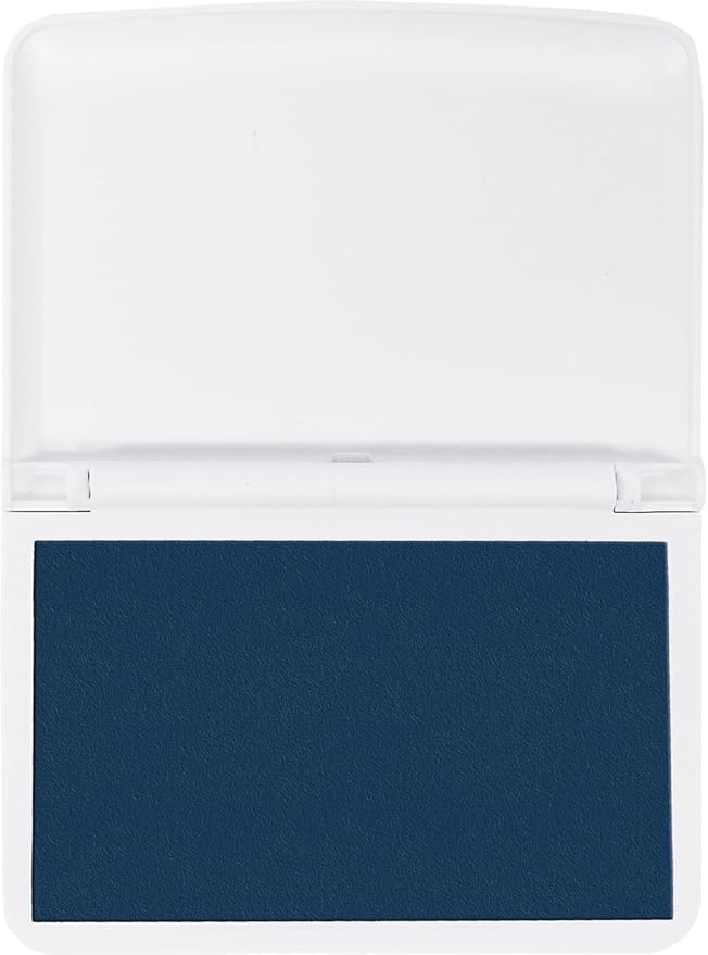 COLOP Make Series, Ink Stamp Pads, with Non-Toxic Premium Ink, Water-Based Acid-Free (Noble Blue, Make 2-2-3/4" x 4-1/4")