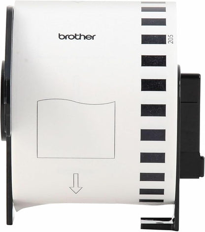 Brother Genuine, DK-2205 Continuous Paper Label Roll, Cut-to-Length Label, 2.4” x 100 Feet, (1) Roll Per Box