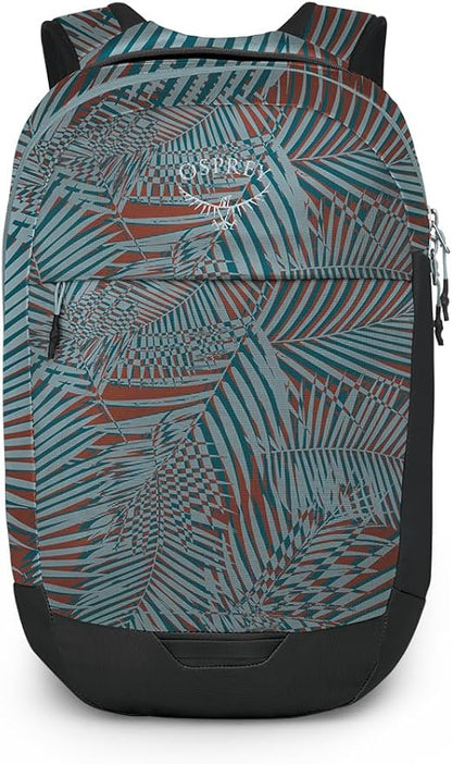 Osprey Transporter Panel Loader Commuter Backpack, Palm Leaf Glitch Print