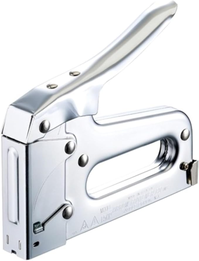 Arrow T50 Heavy Duty Staple Gun for Upholstery, Wood, Crafts, DIY and Professional Uses, Manual Stapler Uses 1/4”, 5/16”, 3/8", 1/2", or 9/16” Staples