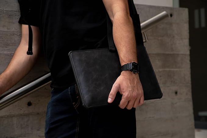 2-in-1 Shockproof Laptop Sleeve + Built-in Stand - Compatible with 14 Inch MacBook Pro/HP/Dell/Lenovo - TILT Lightweight Laptop Case