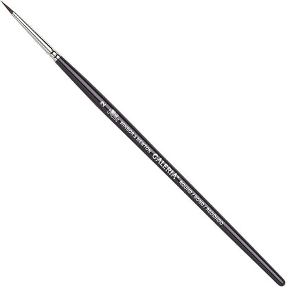 Winsor & Newton Galeria Brush Short Handle Round No 2 (Each) (1.75mm)