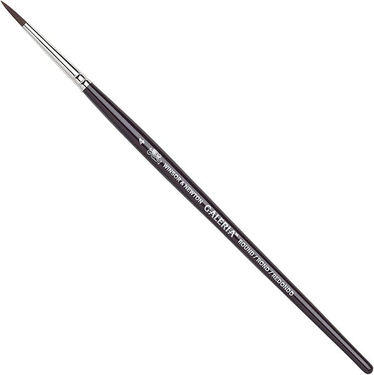 Winsor & Newton Galeria Brush Short Handle Round No 4 (Each) (2mm)