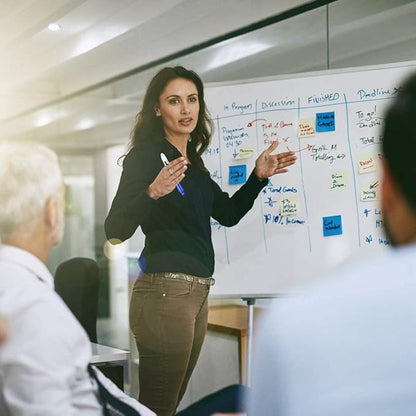 Dry Erase Markers Chisel Tip, 3 Assorted Colors, 72 Pcs Low-Odor Whiteboard Markers, Office & School Supplies