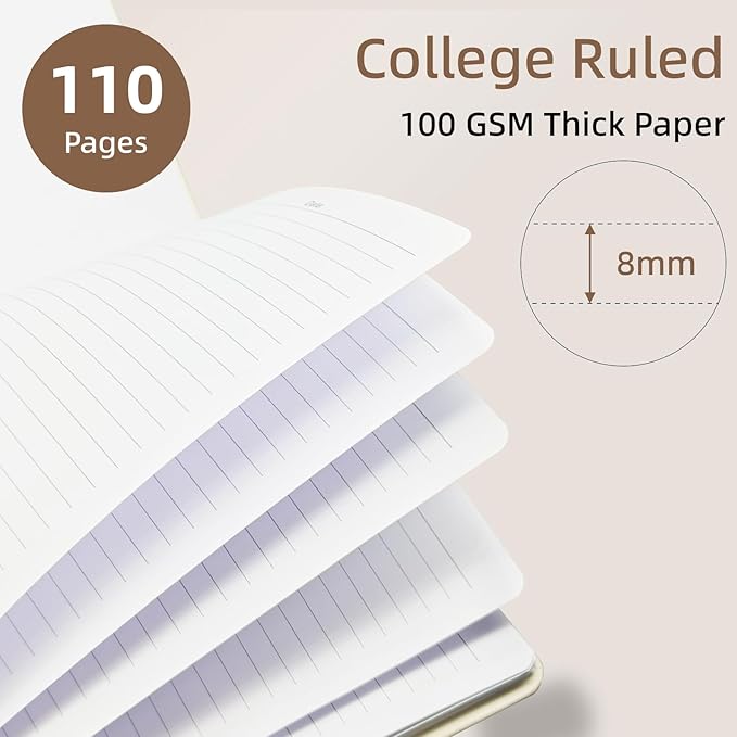 Cute Spiral Notebook journal A4 Aesthetic Pretty Design for Women Girls Kawaii with Pocket, 8.5 x 11 inch, Lined, Cat Galaxy