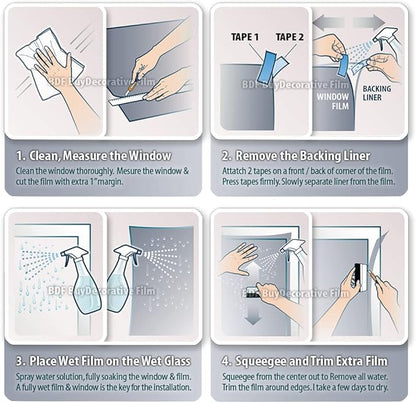 BDF S2M Window Film Clear UV Blocking - 48in X 25ft