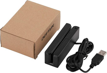 MSR90 USB Swipe Magnetic Credit Card Reader 3 Tracks Mini Smart Card Reader MSR605 MSR606 Deftun