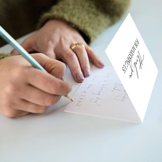 Wedding Day Card, Thank You for Marrying Us, Thank You Card for Officiant, Priest, Minister, Judge, Pastor Gifts.（Thank You A）