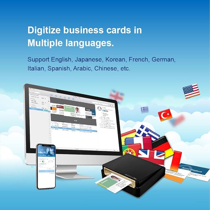 PenPower WorldCard Cloud (1-Year Subscription, 1 Users) - Save and Manage Your Contacts on The Cloud.