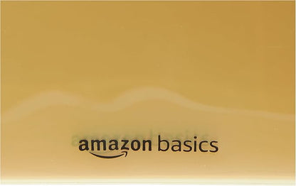 Amazon Basics Tab Dividers for 3 Ring Binder, Two Pocket, Letter Size, Assorted Colors, 5 Count