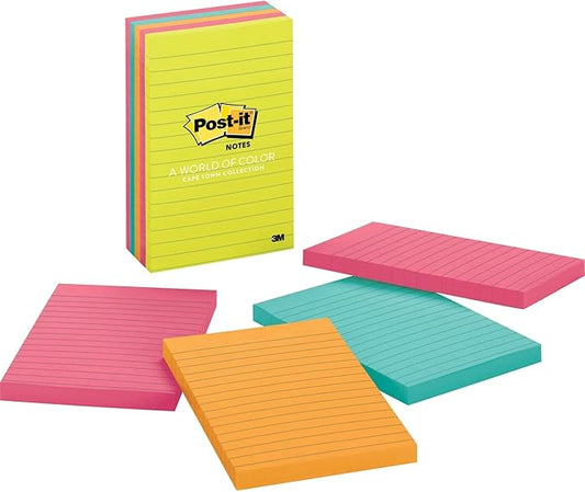 Post-it® Notes Original Notepads - Cape Town Color Collection