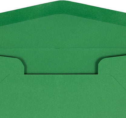 JAM PAPER #10 Business Colored Envelopes - 4 1/8 x 9 1/2 - Green Recycled - Bulk 500/Box