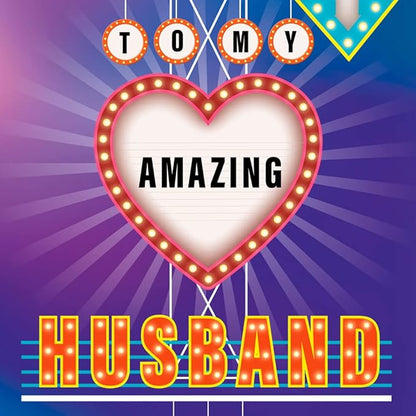 Prime Greetings Husband Birthday Card, Made in America, Eco-Friendly, Thick Card Stock with Premium Envelope 5in x 7.75in, Packaged in Protective Mailer