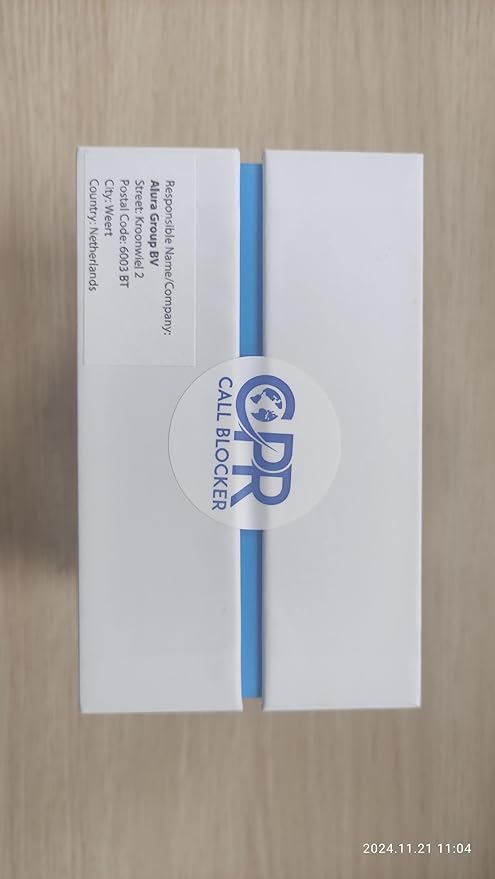 CPR V100K Call Blocker for Landline Phones with Caller ID. Pre-Loaded with 100,000 Nuisance Numbers and Allows Blocking of 10,000 More with a Single Button Press.